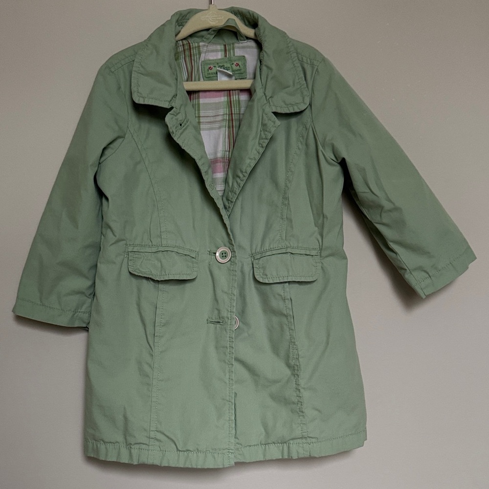 GAP Kids Light Green Raincoat